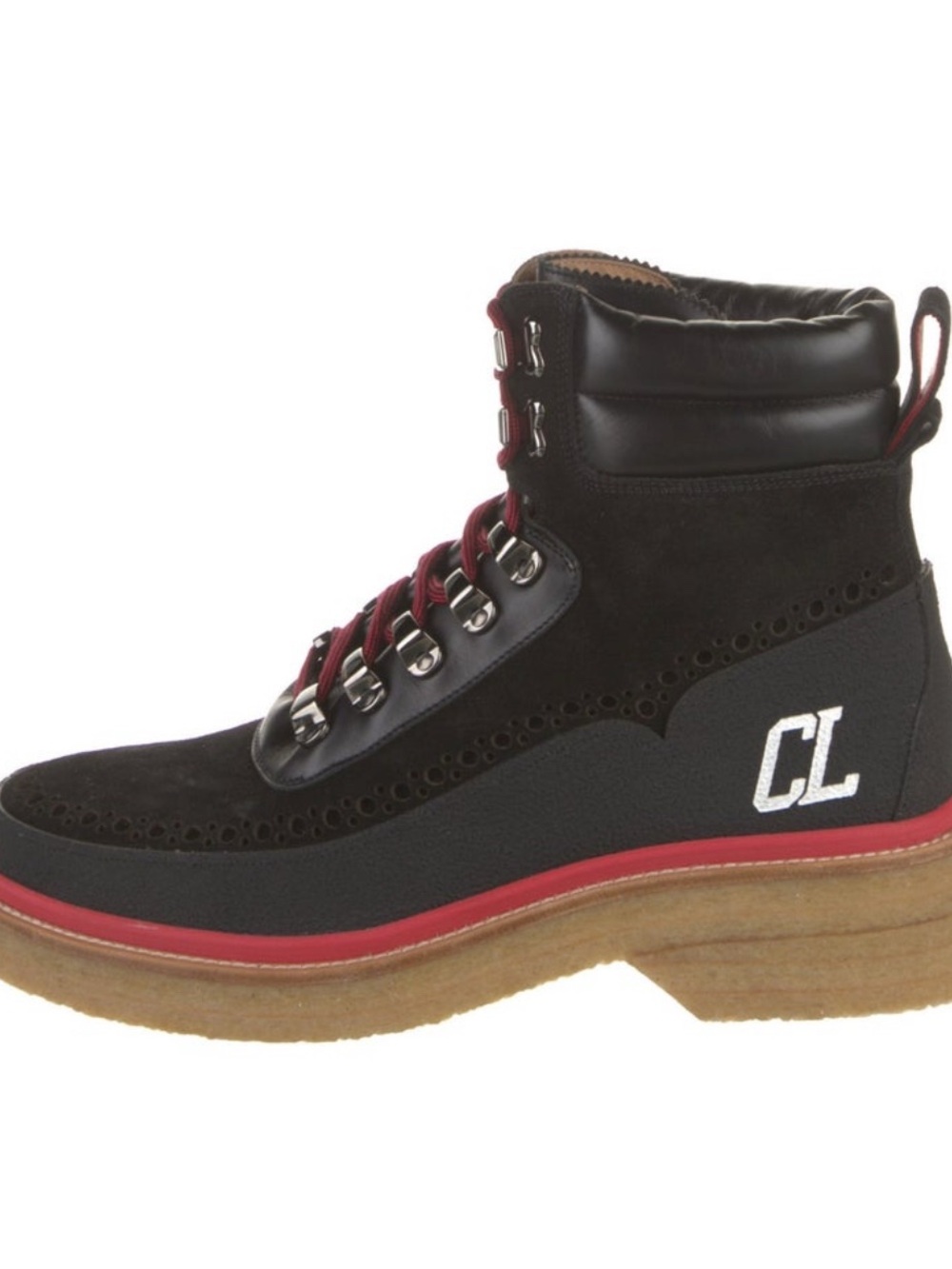 Christian Louboutin suede hiking boots - Picture 5 of 6
